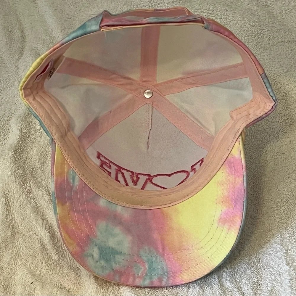 Capellli of New York Tie-Dyed Adjustable Love Cap